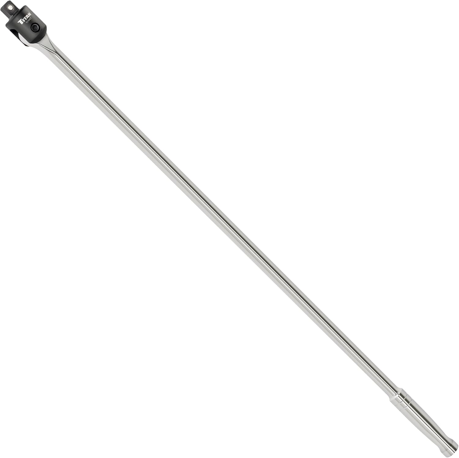 Titan 12047 1/2-Inch Drive x 30-Inch Heavy-Duty Breaker Bar with 180-Degree Swivel Head