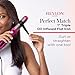 REVLON Perfect Match Flat Iron - 2-in-1 Hair Straightener and Curling Iron, Triple Oil-Infused Helps Reduce Heat Damage & Restore Hair's Natural Moisture & Shine