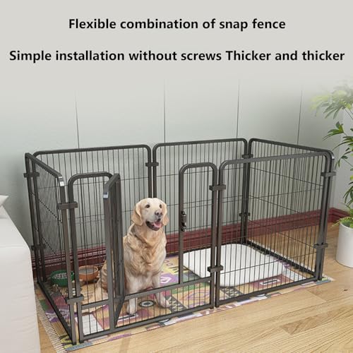 Cage pour animaux de compagnie pliable et parc d'exercice pour chiot - 6
