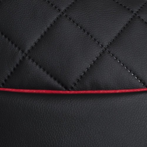 GAMEWAREZ Crimson Hurricane 2.0 Station Hocker – Gaming-Hocker zum Zocken, praktische Seitentasche zur Aufbewahrung… – Bild 5