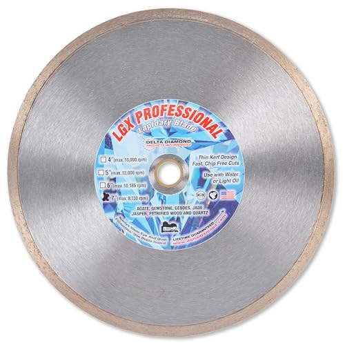 LGX Professional Lapidary 7 Inch Blade