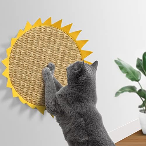 ComSaf Cat Scratcher Mat – 2 Pack Sisal Scratching Pad For Furniture Protection, Wall Or Floor Mount For Indoor Cats - View #11