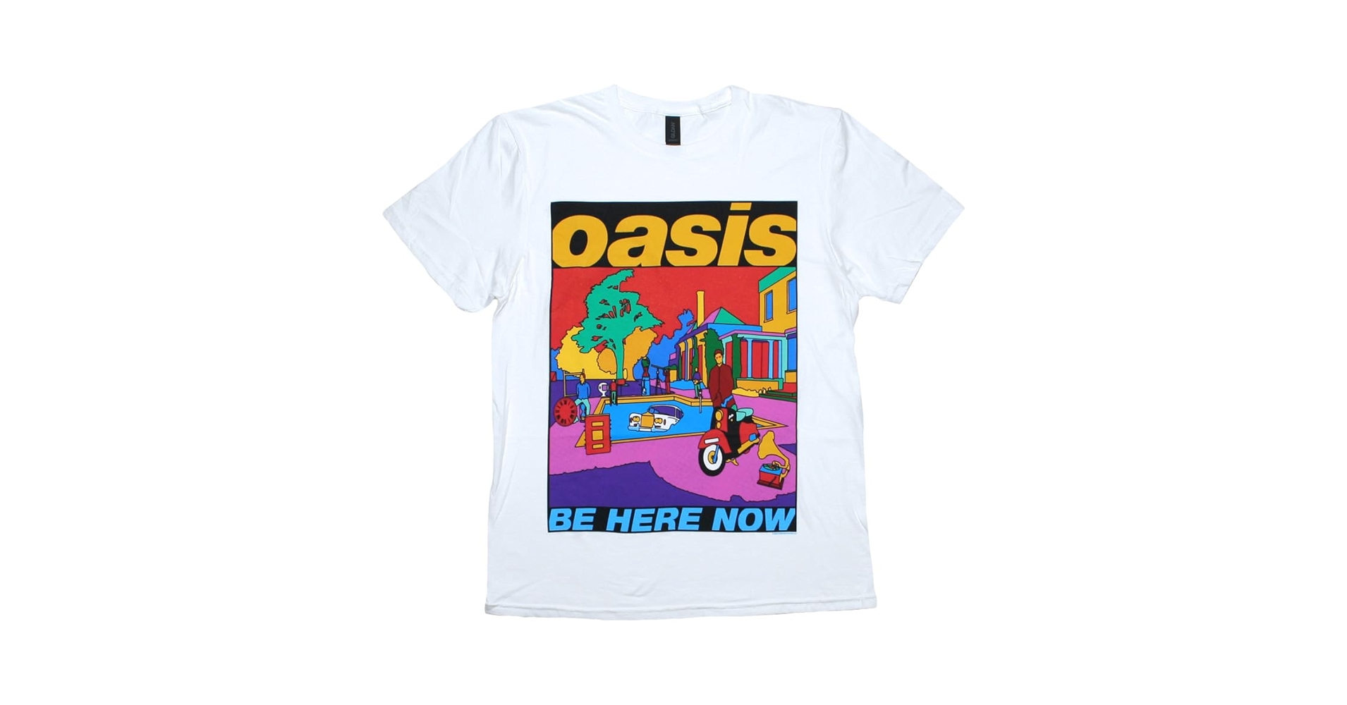 Amazon | [Rudy & Co.] Oasis/Be Here Now Tee 2 (White