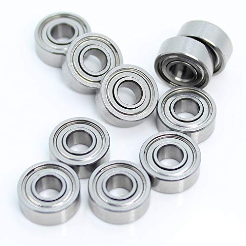 Rodamientos miniatura MR104ZZ 4x10x4 mm de acero ABEC-1 4