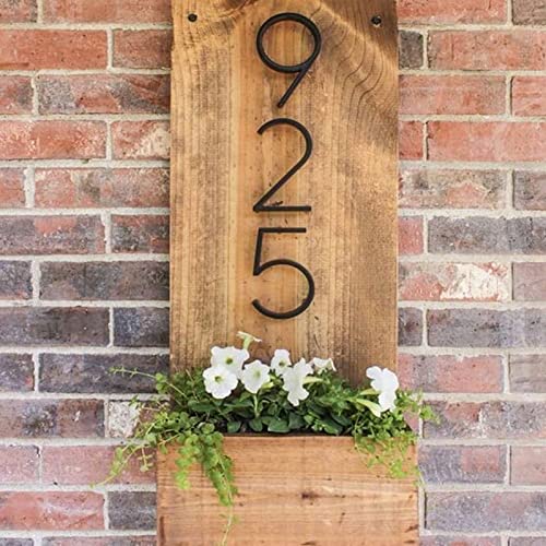 House Number, Yipled 5 Inch Floating Address Numbers 2, Modern Black Address Sign For Home Decoration #TOP5