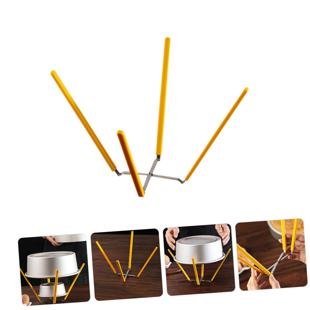 Alipis Estante De Enfriamiento Inoxidable Rejilla para Pasteles Soporte Plegable 5-9 Pulgadas