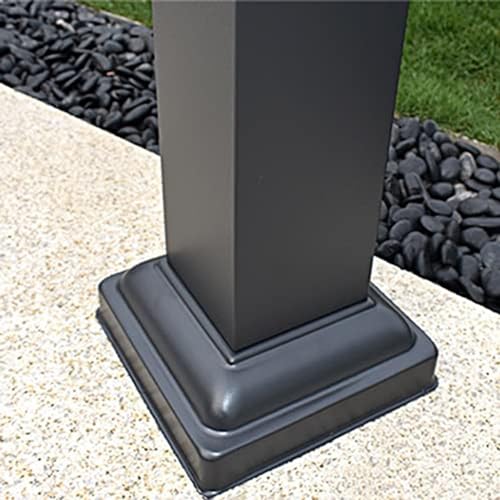 Cendrier sur pied pour extérieur anti-vent réglable au sol