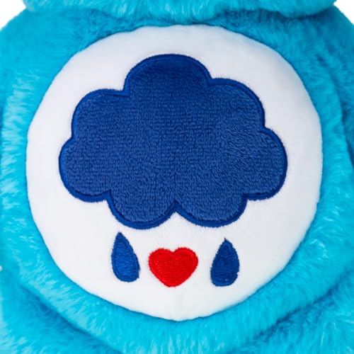 care bears 14 grumpy bear - blue plushie for ages 4  perfect stuffed animal holiday birthday gift super soft and cuddly  good for girls and boys employees collectors