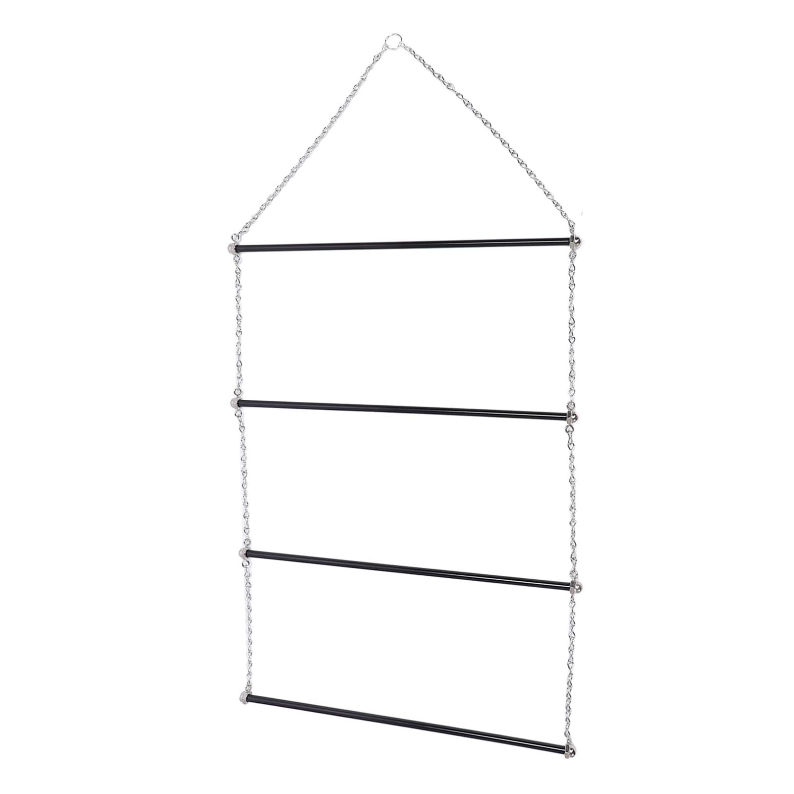 Rack Couverture, 44,88 X 24,02 Pouces à 4 Couches Rack Plaquettes Selle Suspendus Réglables, Porte Selle pour la Salle d'Accès, Garage, Grange, Porte, Vestiaire