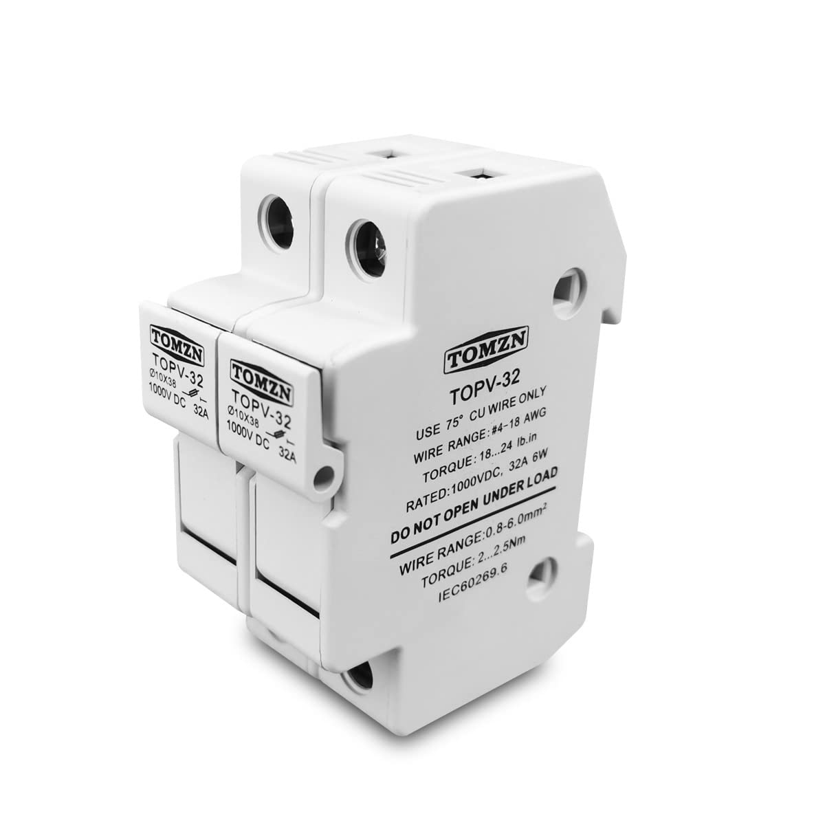amiciSmart PV Fuse for Solar System Protection DC 1000V (2Pole 10A) (B09ZFHZCWM) Amazon Price History, Amazon Price Tracker