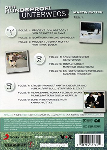 Martin Rütter - Der Hundeprofi unterwegs [3 DVDs]