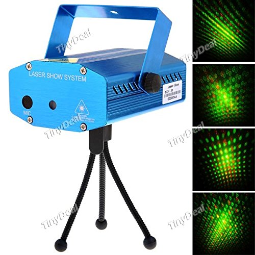 Green Red Mini Laser Stage Show Lighting Multi Patterns Projector with