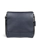 Coach Small Messenger in Sport Calf Leather (COACH F72362) Midnight
