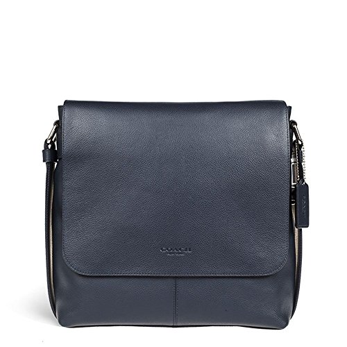 Coach Small Messenger In Sport Calf Leather (Coach F72362) Midnight #TOP10