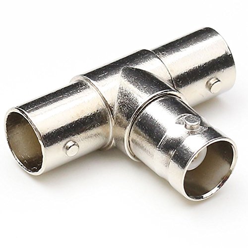 BNC Splitter adaptador coaxial 2 vías hembra miniatura 1