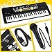 49 Key Piano Keyboard for Kids Music Toys Ages 3-5 Electronic Keyboards Pianos with Microphone for 3 4 5 6 Year Old Boys Girls Birthday Gifts