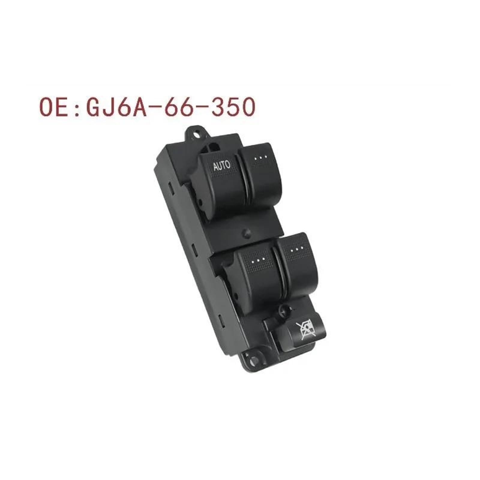 Für Pentium B50/MZD6 Elektrische Fensterheber-Baugruppe Glasheber-Schalter GJ6A-66-350 Geeignet Fensterheber Schalter Elektrische