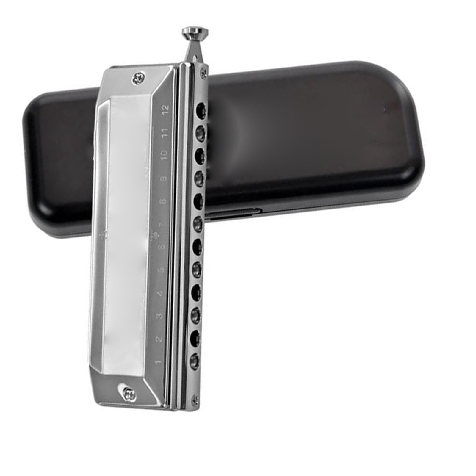Harmonijka diatoniczna, Harmonica 12 Hole Chromatic Harmonica 48 56 64 Key Of C Students Learn Harmonica harmonica Beginners(64)