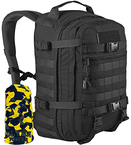 WiSPORT   SPARROW Mochila 30 litros   Militar   Cordura   MOLLE   Pesca   Senderismo