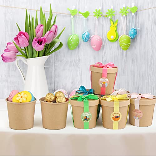 LIHAO 8pz Scatole Regalo di Pasqua, Cestini per