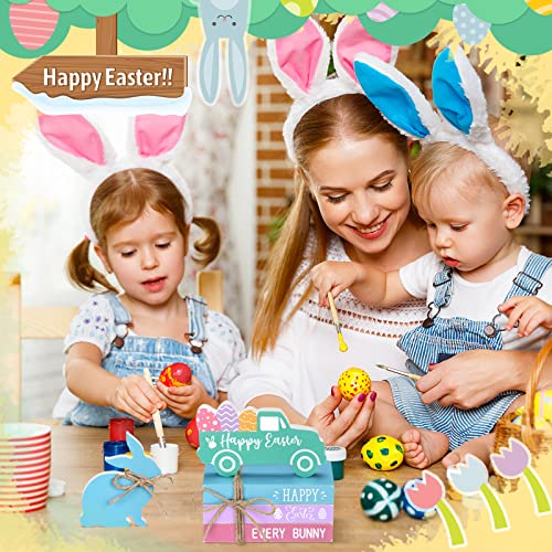 Plateaux de Pâques à étages pour harmoniser une table encombrée - 5