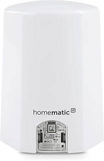Homematic IP Smart Home Lichtsensor – außen, Zubehör für Ihr Homematic IP Smart Home, misst Helligkeit in Lux steuert Sonnenschutz-Funktionen mit smarten Rollläden, 151566A0