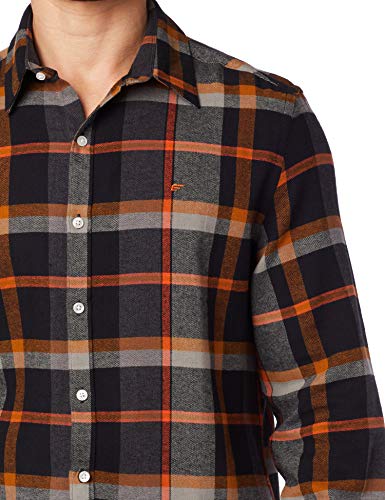Camisa de Botões Reta, Ellus, Masculino, Cinza Médio, M