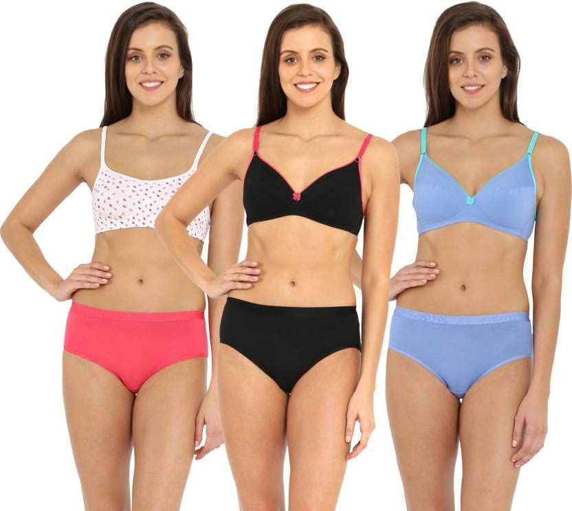 Image of Jockey Mid-waist Hipsters Panties with Ultra-soft Exposed Waistband(Pack of 3)