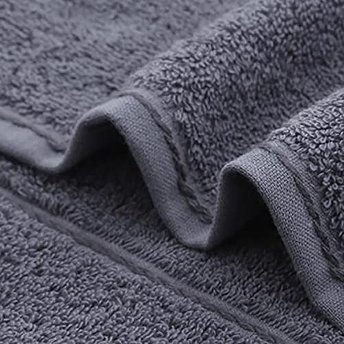 Serviette de Bain Compacte et Absorbante Lot de 3 Pièces Gris - 4