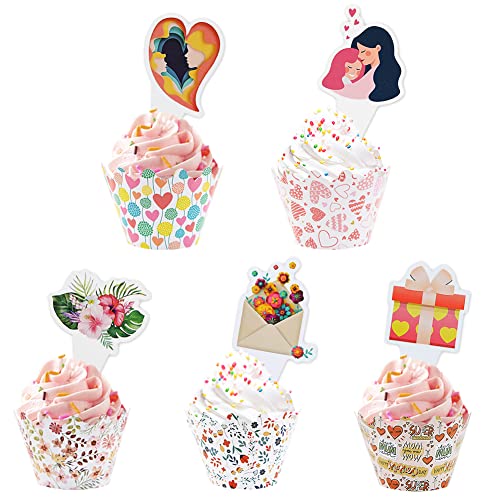 Décoration de cupcakes pour un goûter réussi le jour de la fête des mères