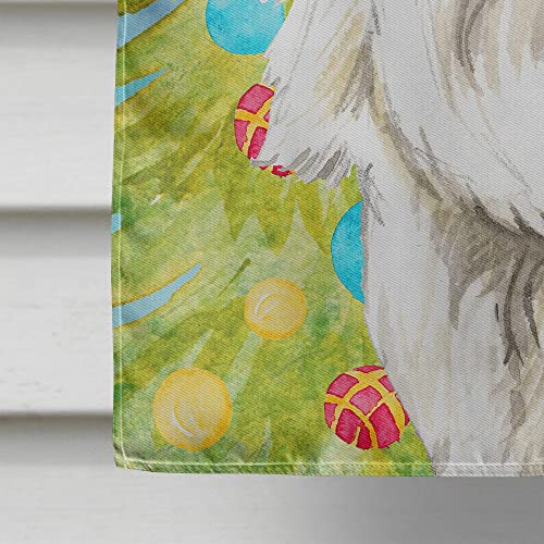 Toile Motif Arbre de Noël de créateur multicolore avec finitions haut de gamme
