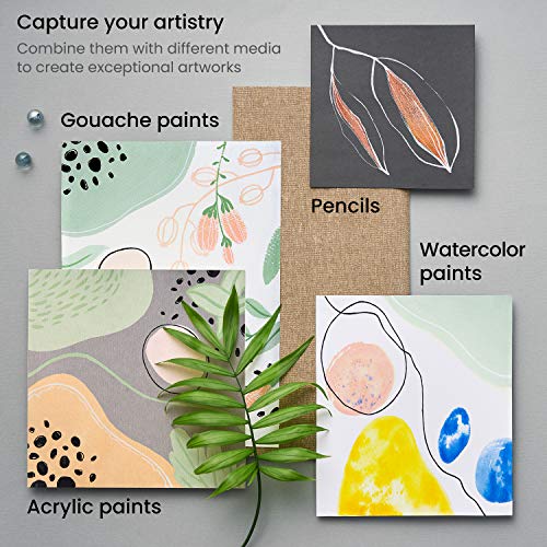 ARTEZA Acrylic Paint Markers, Set of 12 White Acrylic Paint Pen, Art Markers for Glass, Pottery, Ceramic, Plastic, Rocks, and Canvas by ARTEZA - Image 5