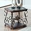End Table, Dark Brown