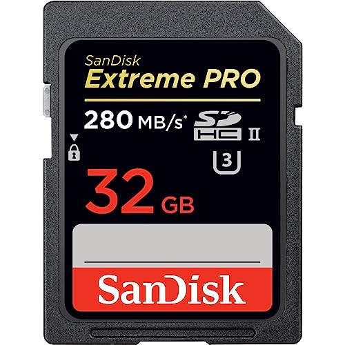 Sandisk Extreme Pro - Flash Memory Card - 32 GB - SDHC UHS-II (SDSDXPB-032G-A46)