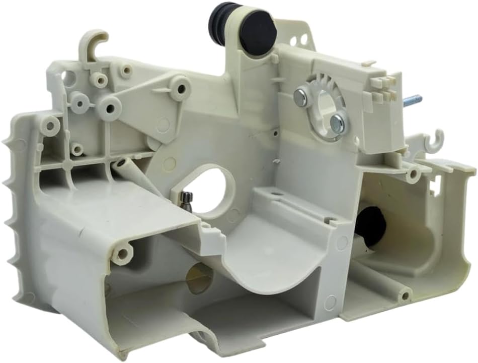 Crankcase Engine Housing With Chain Tensioner Adjuster Compatible With MS170 MS180 MS 170 180 017 018 Chainsaw