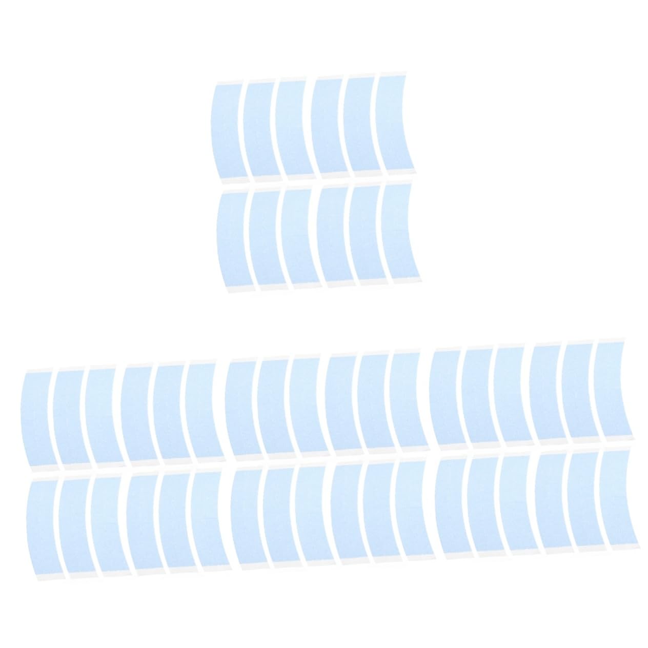 MAGICLULU 4 Set Di Nastri Per Parrucca Frontale in Pizzo Strisce Adesive Bifacciali Adatte Alla Pelle Facili Da Applicare 36 Pezzi*4