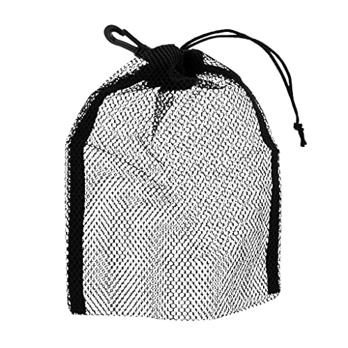 Drawstring Storage Bag for Scuba Snorkeling Equipment Fins Goggles, 9 inch