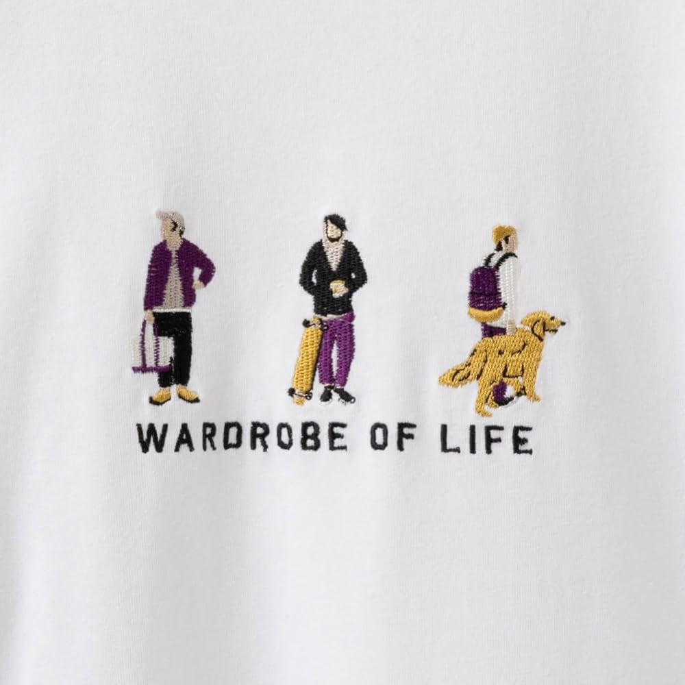 Amazon | [ティーグラフィックス] Tシャツ メンズ 長袖 クルー