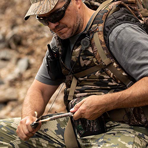 Boomerang Tool Hunting XD Retractable Gear Tether, Belt Clip, 36" Retractable Cord, 14 oz. Retraction, Green Polycarbonate Case, Universal Attachment - Thumbnail 5
