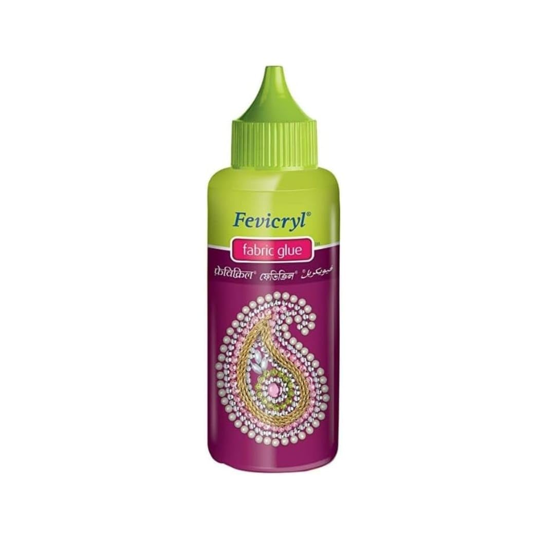 J4 Fevicryl Fabric Glue, Multipurpose Adhesive, Clear Transparent, Liquid Gel, Fast-Drying, Flexible Bond, Precision Tip Applicator, 80g (1)-image-27