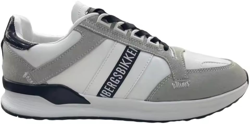 Bikkembergs Chaussures de sport pour homme. 16205/CP blanc., blanc, 40 EU