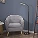 Lavish Home 72-1438 Full Spectrum Natural Sunlight Floor Lamp with Bendable Neck-Reading, Craft, Studying, and Esthetician Light, 62.5