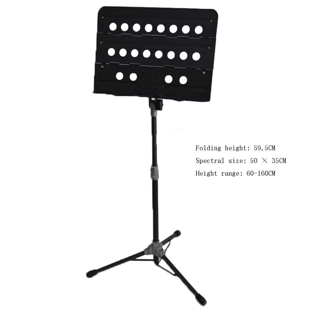 OSCCAR Atril Music Stand Frame Bet Bold Mesa DE LA Muestra DE LA Muestra DE LA Musica Se Puede elevar y Bajar el Soporte de música Plegable para el Rendimiento Instrumental Atril para partituras