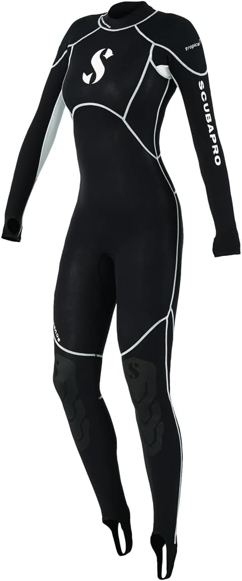 SCUBAPRO Women's Tropical 1mm Steamer, Black