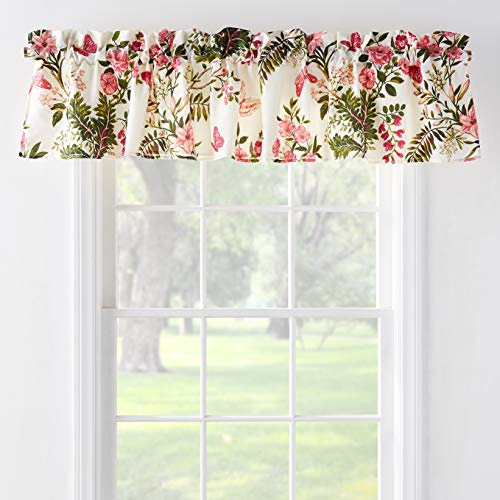 Greenland Home Sanefa de janela com borboletas, multicolorido