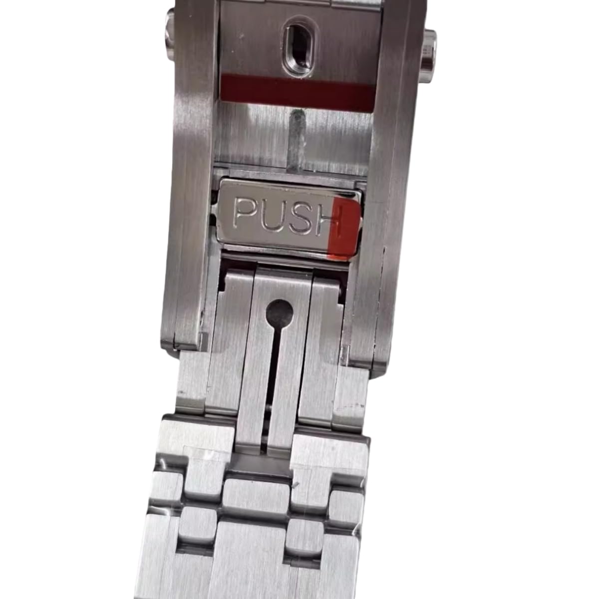 Edelstahl Uhrenarmband 20mm Metall Ersatzarmband Rundanstoß Gliederband Silber Gold Bicolor für Omega Seamaster 300