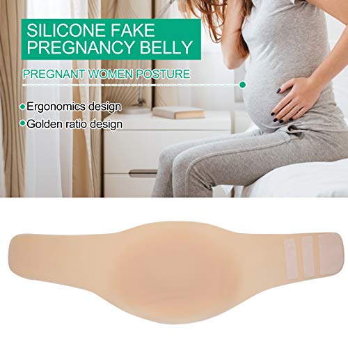 Zerodis Faux Ventre De Grossesse Silicone – 2-3 Mois Ou 4-5 Mois – Réaliste Pour Cosplay Photo Acteur Maternité