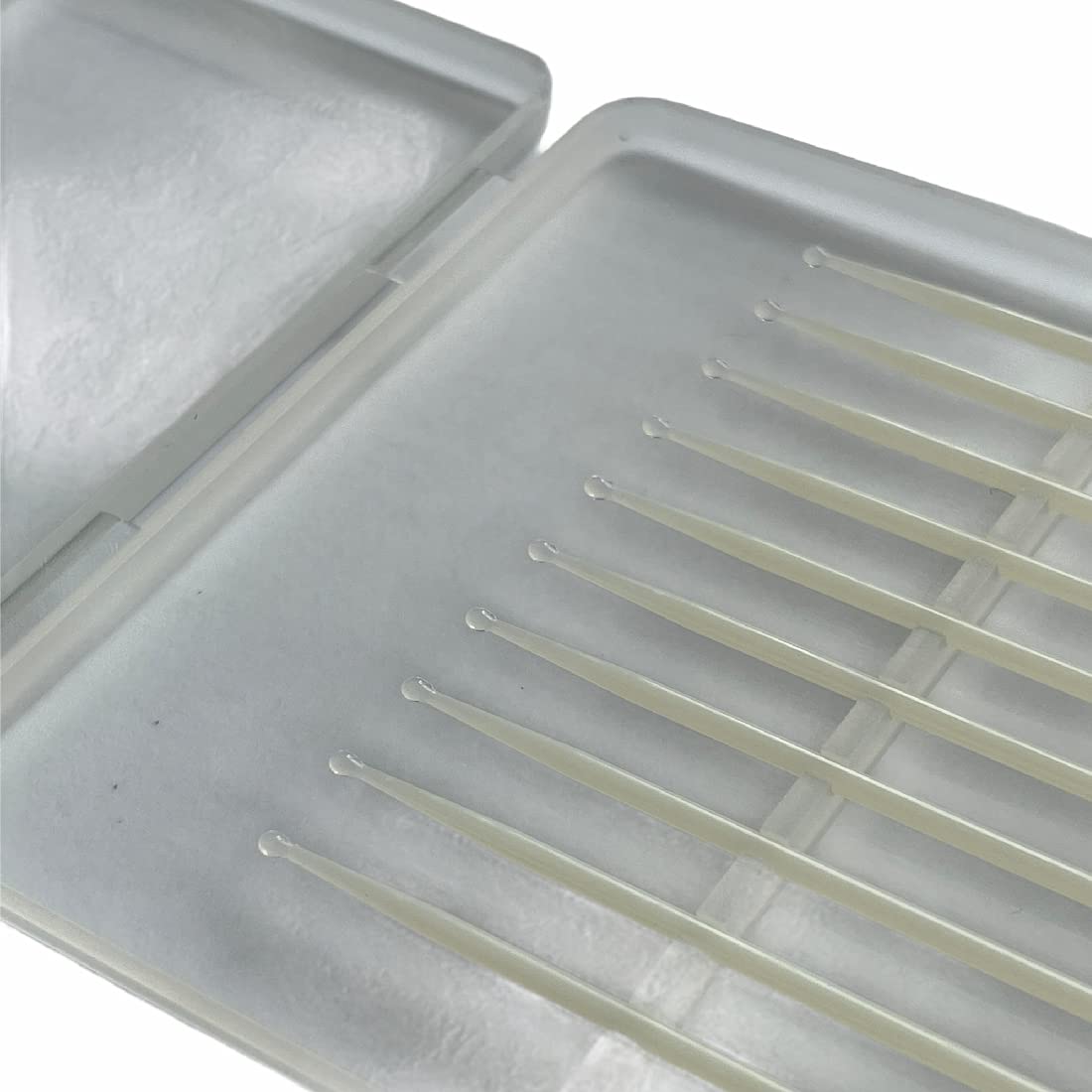 BUZZUFY Boley - Hisopos de limpieza con punta adhesiva, 10 unidades en caja