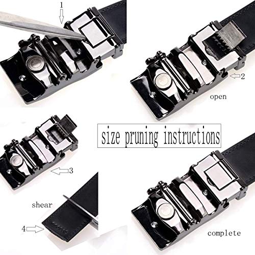 Image of JUST-STYLE Men's PU Leather Reversible Belt (Black & Brown) Size (28-46) Formal /Regular