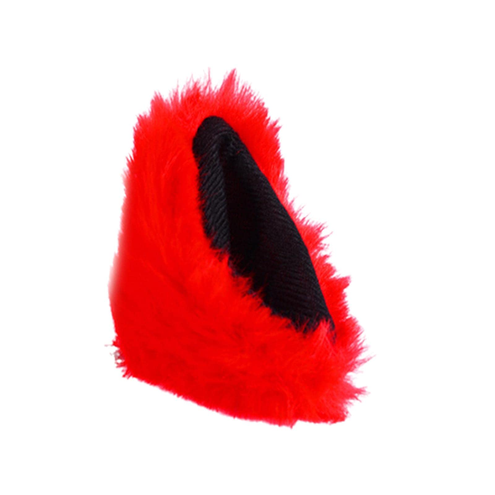 Ear Sticker Bicycle Scooter Helmet Accessory Easily Attach Red,85 x 10cm